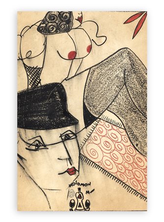 KOLOMON MOORE (1930 circa - ?) - Senza Titolo