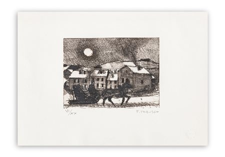 FRANCESCO TABUSSO (1930-2012) - Racconto Nordico, 1976