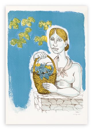 GIUSEPPE MIGNECO (1908-1997) - Senza Titolo