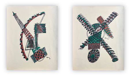 LUCIANO LATTANZI (1925-1999) - Lotto unico di 2 opere