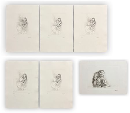 GIOVANNI CAPPELLI (1923-1994) - Lotto unico di 6 incisioni