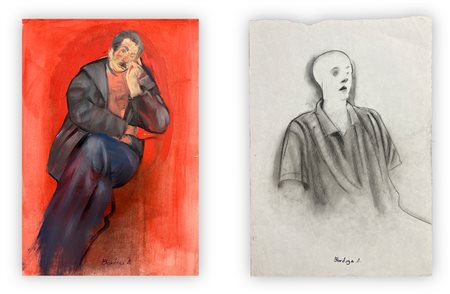 ANGELO BORDIGA (1963) - Lotto unico di 2 opere