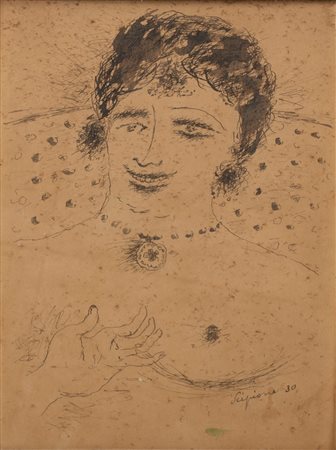 Scipione (Gino Bonichi) (Macerata 1904-Arco 1933)  - Donna trasteverina, 1930