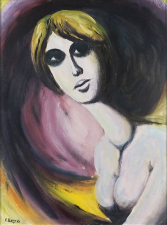Pompeo Borra (Milano 1898-1973)  - Ragazza, 1963