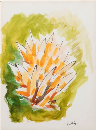 Renato Guttuso (Bagheria 1911-Roma 1987)  - Agave