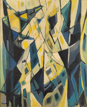 Antonio Corpora (Tunisi 1909-Roma 2004)  - Composizione, 1954