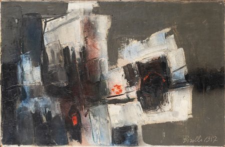Renato Birolli (Verona 1905-Milano 1959)  - Anversa, 1957