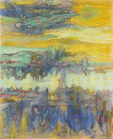 Antonio Corpora (Tunisi 1909-Roma 2004)  - Memoria di Turner, 1982