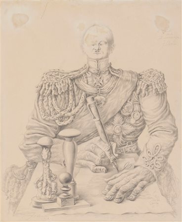 Fabrizio Clerici (Milano 1913-Roma 1993)  - Decorato, 1943