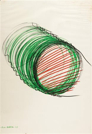 Eliseo Mattiacci (Cagli 1940-Fossombrone 2019)  - Senza titolo, 1967