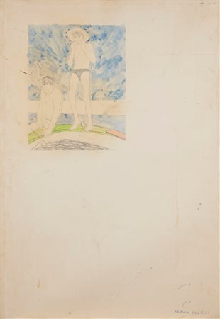 Franco Angeli (Roma 1935-1988)  - Senza titolo, second half of the 1970s