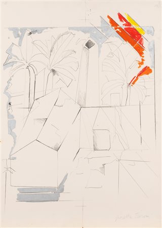 Giosetta Fioroni (Roma 1932)  - Paesaggio Picasso