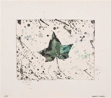 Franco Angeli (Roma 1935-1988)  - Edera 1/5, 1985