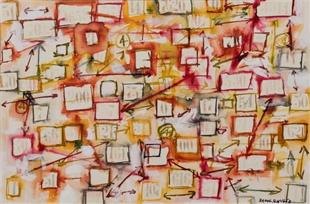 Raoul  Schultz (Isola Lero 1931-Venezia 1971)  - Composizione