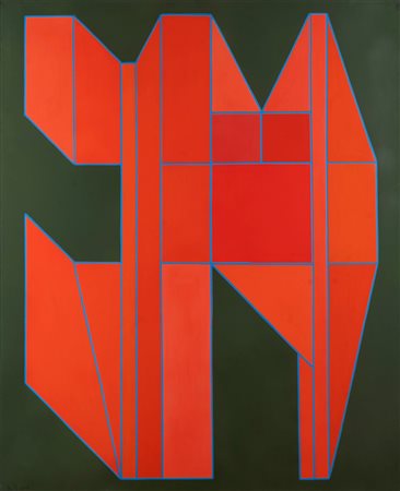 Achille Perilli (Roma 1927-Orvieto 2021)  - La caduta, 2007