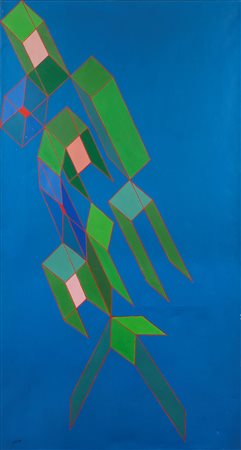 Achille Perilli (Roma 1927-Orvieto 2021)  - L'albero del dentiere, 1989