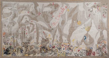 Mario Schifano (Homs 1934-Roma 1998)  - Naturale bianco, 2019