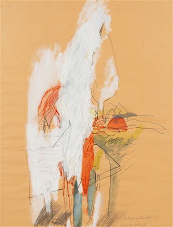 Elisa Montessori (Genova 1931)  - La strada per San Gemini