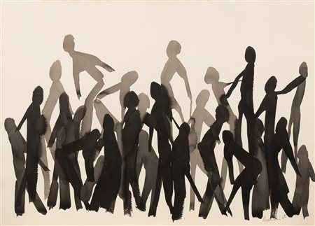 Maria Lai (Ulassai 1919-Cardedu 2013)  - Figure, 1965