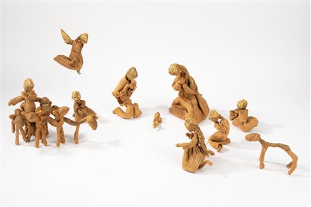 Maria Lai (Ulassai 1919-Cardedu 2013)  - Presepe