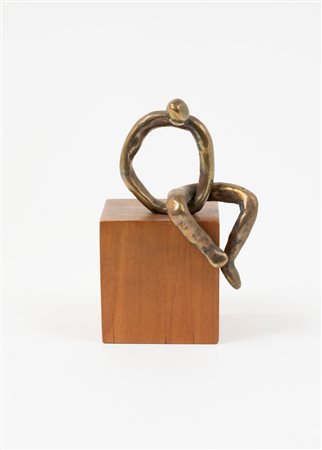 Sally Castelnuovo (Detroit 1927-Roma 2004)  - Intrecci di figure