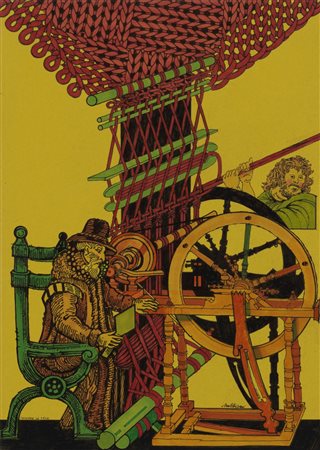 Valeriano Trubbiani (Macerata 1937-Ancona 2020)  - Tessere la tela