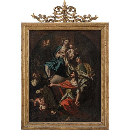 FRANCESCO SOLIMENA (Bottega di), Olio su tela