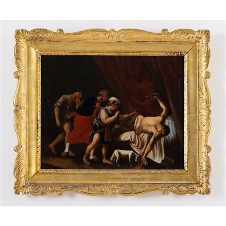 SCUOLA ROMANA DEL XVIII SECOLO, Olio su tela