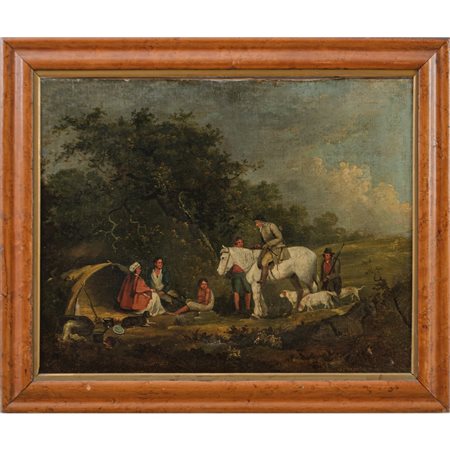 SCUOLA INGLESE DELLA FINE DEL XVIII SECOLO, Olio su tela