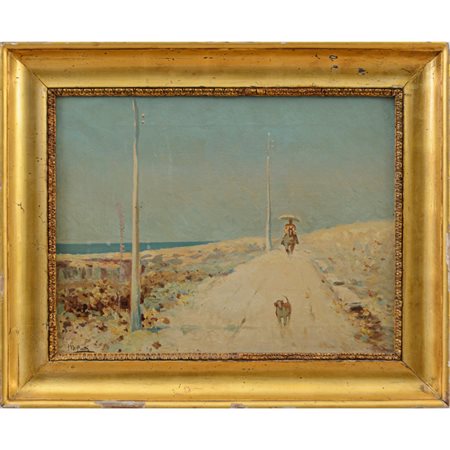 MICHELE CATTI, Olio su tela