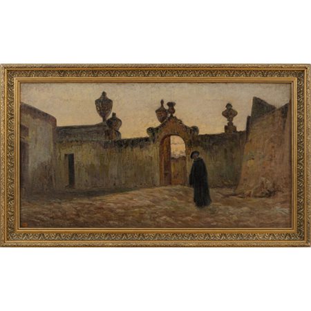 ONOFRIO TOMASELLI, Olio su tela