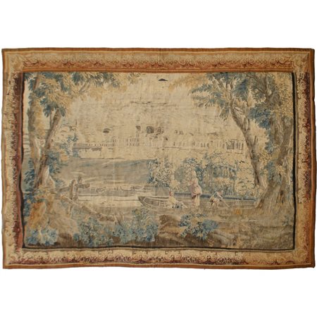 MANIFATTURA FIAMMINGA DELLA FINE DEL XVIII SECOLO, Arazzo