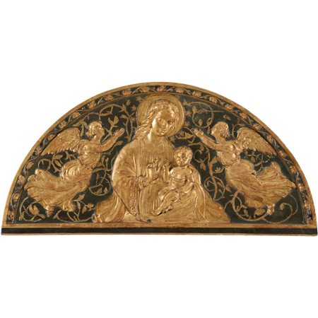 MANIFATTURA TOSCANA DEL XVIII SECOLO, Lunetta in legno