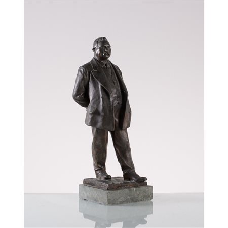 PIETRO PIRAINO, Figura maschile, Scultura in bronzo