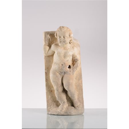 IGNAZIO MARABITTI (Bottega di), Putto, Altorilievo in marmo