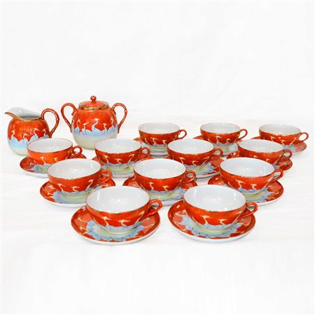 Servizio da caffè in porcellana, 20° secolo 