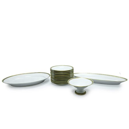 Richard Ginori - Servizio di piatti in porcellana, Pittoria di Doccia,  , Early 20° secolo 