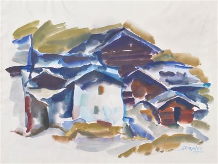 Herbert Danler (Fulpmes 1928 - Telfes im Stubaital 2011) Villaggio di...