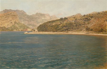 Thomas Leitner (Altmünster 1876 - Wien/Vienna 1948) Torbole sul Garda,...