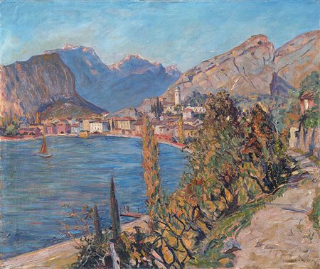 Theo Guillery (München/Monaco di Baviera 1900 - Buchbach 1976) Veduta di...