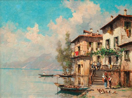 Roberto Marcello "Iras" Baldessari (Innsbruck 1894 - Rom/Roma 1965) Rustico...