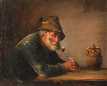 Josef Moroder Lusenberg (St. Ulrich in Gröden/Ortisei 1846 -1939) Contadino...