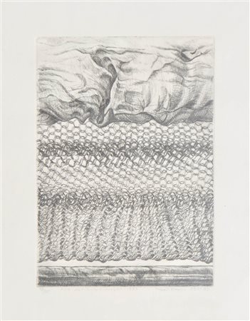 Robert Bosisio (Truden/Trodena 1963) Senza titolo, 1983;Acquaforte, 27,7 x...