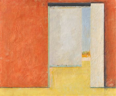 Robert Bosisio (Truden/Trodena 1963) Senza titolo, 2002;Olio su tela, 50,5 x...