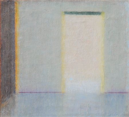 Robert Bosisio (Truden/Trodena 1963) Senza titolo, 2007;Olio su tela, 51 x 55...