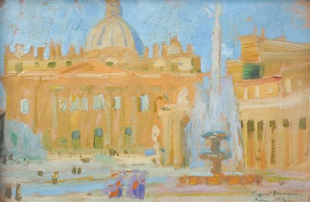 Siegfried Bürmann (Sigfrido Burmann) (Hannover 1891 - Madrid 1980) Roma,...