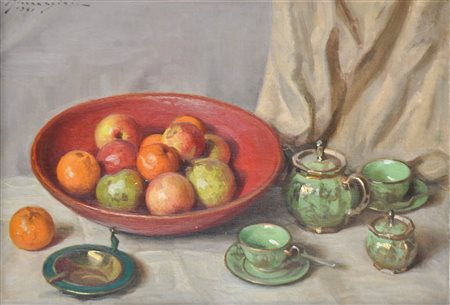 Ulderico Giovacchini (Florenz/Firenze 1890 - Bozen/Bolzano 1965) Natura morta...