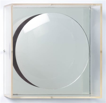 Adolf Luther (Krefeld 1912 - 1990) Luce e materia, 1964;Acciaio e plexiglass,...