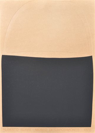 Alberto Burri (Città di Castello 1915 - Nizza 1995) Museo di Capodimonte,...