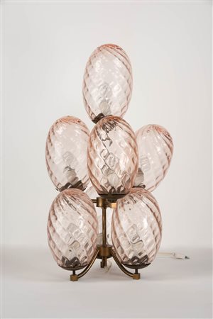 Manufaktur Murano/Manifattura Murano Lampada da tavolo, Anni ‘50/60;6...